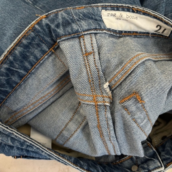 Rag & Bone Maya High Rise Flare Wide Leg Jean - Picture 6 of 7